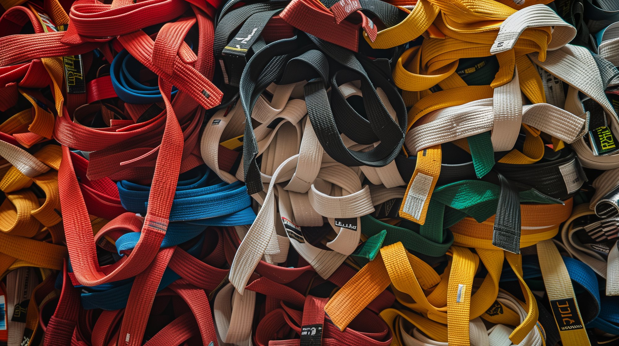 mbuz_a_huge_pile_of_judo_belts_together_creating_a_statue_of_a__9461c8c6-8371-4f2b-bbf1-608b5dfdc4bf